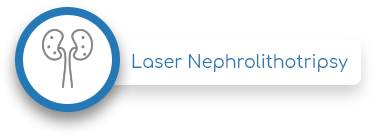 Laser nephrolithotripsy